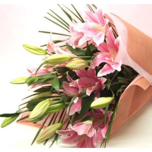 爆買 母の日 誕生日 プレゼント 花束 ユリ ...の詳細画像1