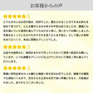 春のお彼岸 お供え 花 贈る 供花 法事 命日...の詳細画像3
