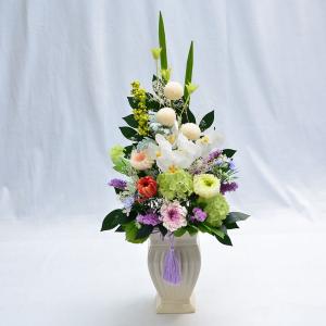 春のお彼岸 お供え 供花 お悔やみ 仏花 プリ...の詳細画像1