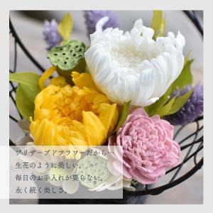 プリザーブドフラワー 仏花 お供え お悔やみ ...の詳細画像2