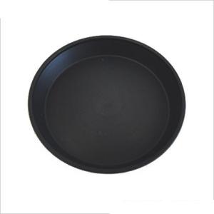 明和フラワーポット セラアートシリーズ 皿 L ブラック 1個