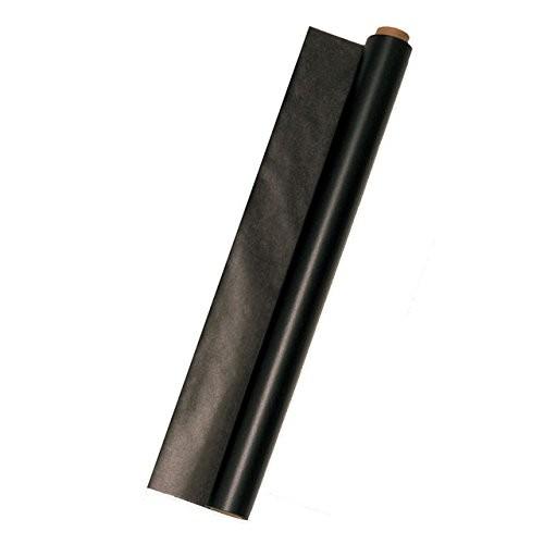 CINQ カラーワックスロール CW-19 BLACK ラッピングペーパー 60cmx30m 包装紙...