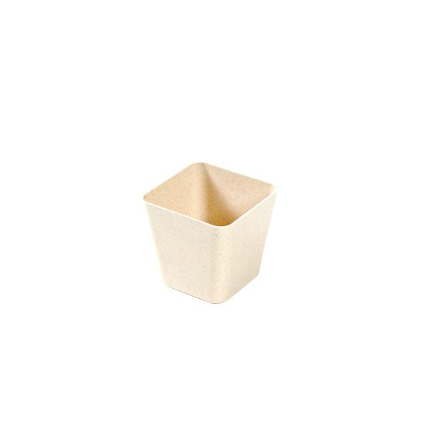 エコ花器F5Aバラッククアドラポット観葉植物多肉植物寄せ植えポット鉢植え自然に優しいエコポットNo2...