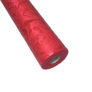HONG CARVING ROLL カービングロール No.1 フクシャ ラッピングペーパー 75cm×10m 包装紙 赤 レッド RED｜flowernana