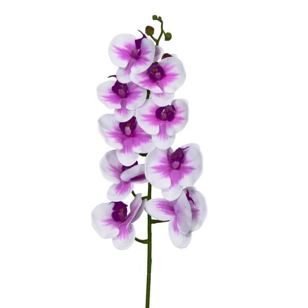 プレゼント 花 ギフト 造花  造花 胡蝶蘭 L95cm 白+ピンク フラワー A24 1本