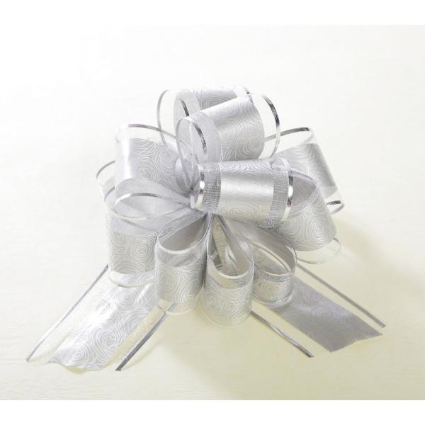 ワンタッチリボンファラリー シルバー 20枚入