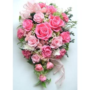 プリザーブドフラワー壁掛け【豪華!バラたっぷりキ...の商品画像