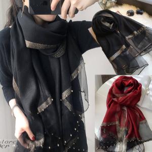 ストール レディース スカーフ ショール ロング 無地