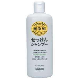 ミヨシ 無添加 せっけん シャンプー レギュラー 350ml｜flppr