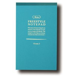 FREIHEIT フライハイ ノートパッド A5変形 ブルー ×5個セットの商品画像