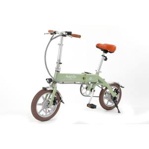 HOLDON Q1J 14インチ マッチャグリーン 電動アシスト自転車