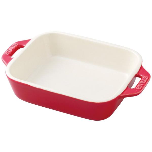 ツヴィリングJAヘンケルスジャパン ストウブ レクタンギュラーディッシュ チェリー 40508-58...