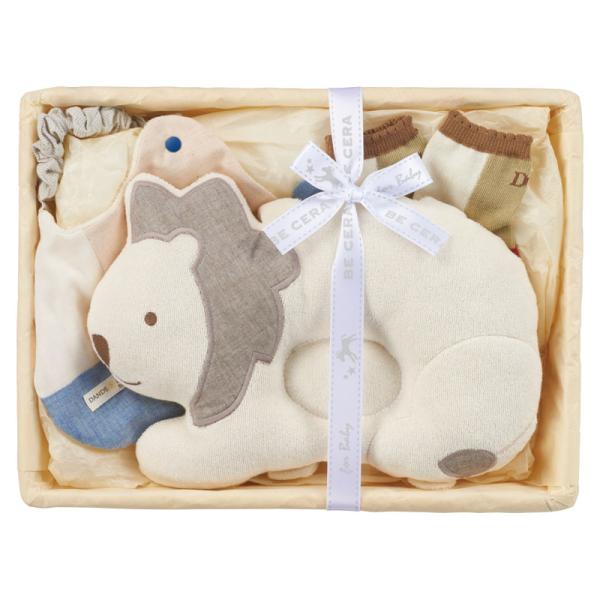 ビセラ製作所 ダンデライオン 出産お祝い ピロー スタイ セット ライオン 6960-MCLI ギフ...