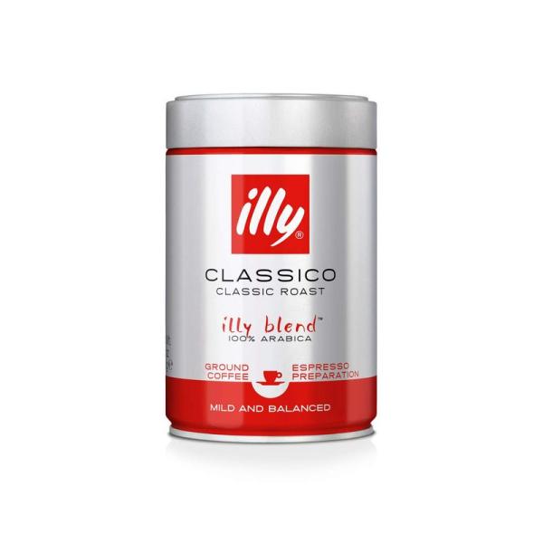 illy(イリー) ブレンド エスプレッソ粉 ミディアムロースト (クラシコ) 250g