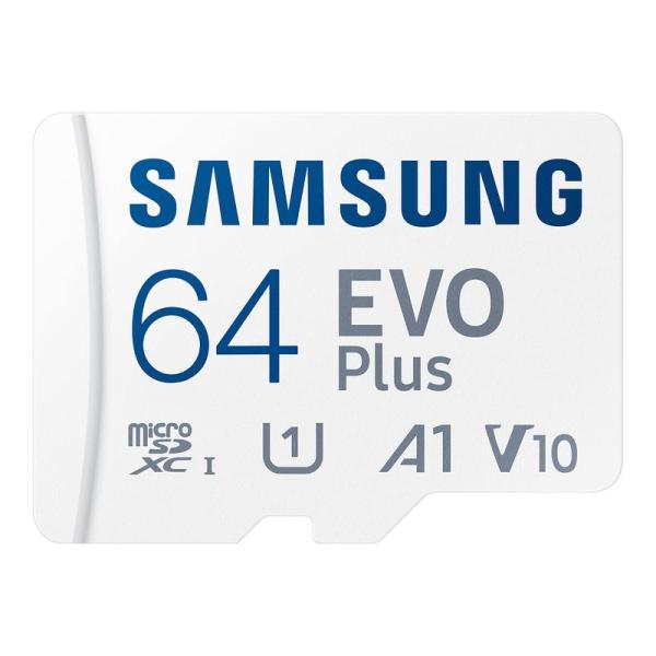 Samsung microSDカード 64GB EVO Plus microSDXC UHS-I U...