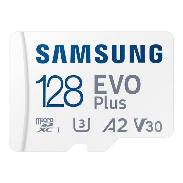 Samsung microSDカード 128GB EVO Plus microSDXC UHS-I ...