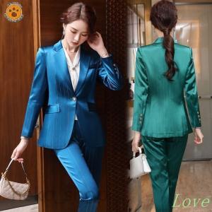 サテンパンツスーツ レディースの商品一覧 通販 Yahoo ショッピング