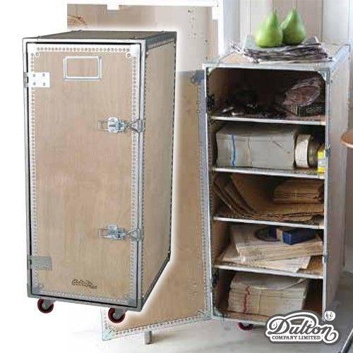 【ダルトン DULTON】 WOODEN CABINET WITH CASTORS 4 LAYER　...