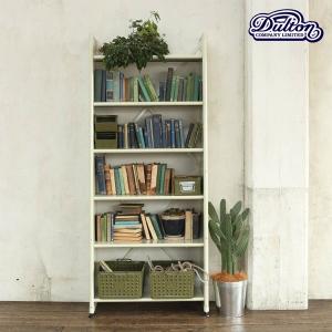 【ダルトン DULTON】 6 TIER TAPERED METAL SHELF IVORY　（6 タイヤー テーパード メタルシェルフ アイボリー） 119-350IV 【送料無料】｜flyers