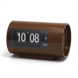 TWEMCO AP-28 PATAPATA CLOCK BROWN　（トゥウェンコ AP-28 パタパタ クロック ブラウン） 【送料無料】 【ポイント5倍】｜flyers