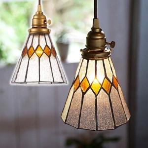 STAINED GLASS PENDANT LIGHT BREAK　（ステンド グラス ペンダント ライト ブレイク 白熱灯電球タイプ） AW-0388V 【送料無料】 【ポイント10倍】 【AWS】｜flyers