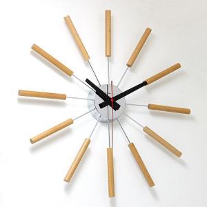 ATRAS WALL CLOCK NATURAL　（アトラス ウォール クロック ナチュラル） TK-2048NA 【送料無料】 【ポイント10倍】｜flyers