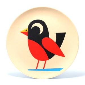 OMM DESIGN MELAMINE PLATE BIRD　（OMM デザイン メラミン プレート バード）｜flyers