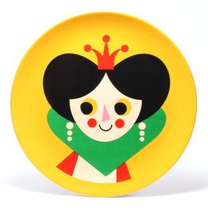 OMM DESIGN MELAMINE PLATE QUEEN　（OMM デザイン メラミン プレート クイーン）｜flyers