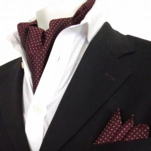 ネクタイ プレゼント ギフト クリスマス アスコットタイ　ポケット