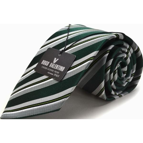 ネクタイ  超ロングネクタイ  大きいサイズ  ※通常サイズより長いネクタイ グリーン HUGO V...
