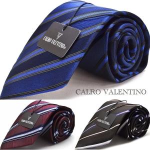ネクタイ ブランド シルク メンズ CALRO VALENT...