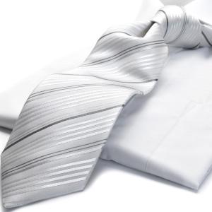 MICHIKO LONDON（ミチコロンドン） ネクタイ シルバーグレー