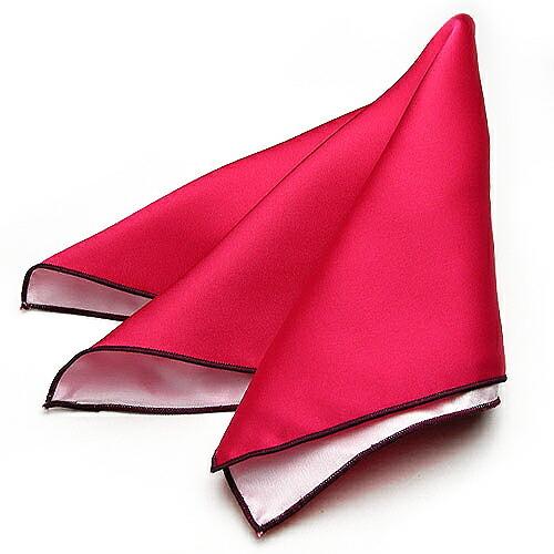 プレゼントリバーシブル ポケットチーフ １枚でオシャレの格がアップのフォーマル必須アイテム シャイニ...