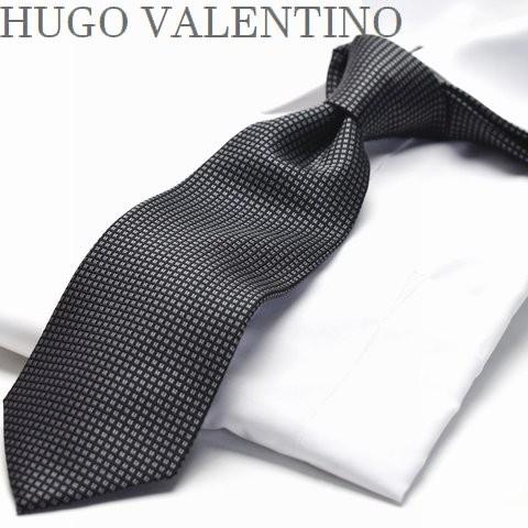 ネクタイ 父の日 プレゼント 就活 仮装 コスプレ HUGO VALENTINO ヒューゴバレンチノ...