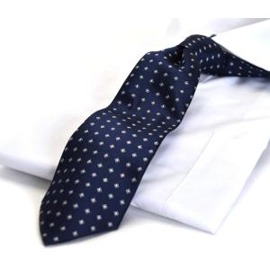 【送料無料】【1000円ポッキリ】ネクタイ ギフトVisconti小柄 ネイビー ホワイト ポリエステル vis-24 ポイント利用