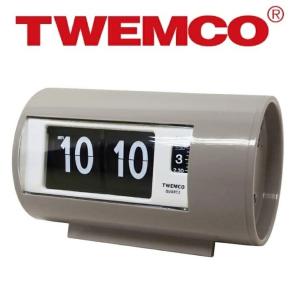 置き・掛け兼用 パタパタ時計 QT-30 オレンジ TWEMCO トゥエンコ