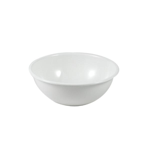 野田琺瑯　ボール（全白）　18ｃｍ