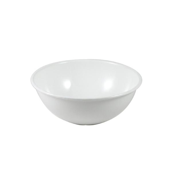 野田琺瑯　ボール（全白）　22ｃｍ