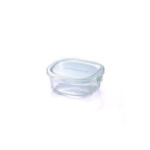 iwaki（イワキ） パック＆レンジ（グリーン）角　ミニ　3240N-G　保存容器　耐熱ガラス