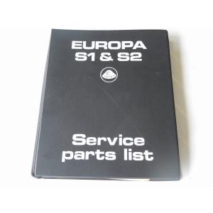 SALE! EUROPA S1&S2 サービスパーツリスト