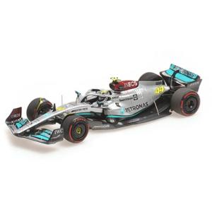 417220144 ミニチャンプス 1/43 #メルセデス AMG ペトロナス F1チーム W13 E パフォーマンス ルイス・ハミルトン バーレーンGP 2022 京商 4012138764095