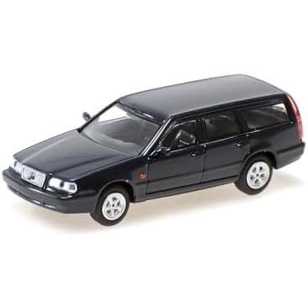 MINICHAMPS 1/87 ボルボ 850 ブレイク 1994 ダークブルーメタリック 京商 8...