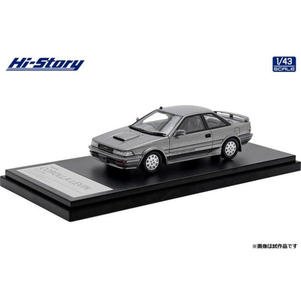 1/43 Toyota COROLLA LEVIN GT-Z (1987) グレーメタリック インタ...