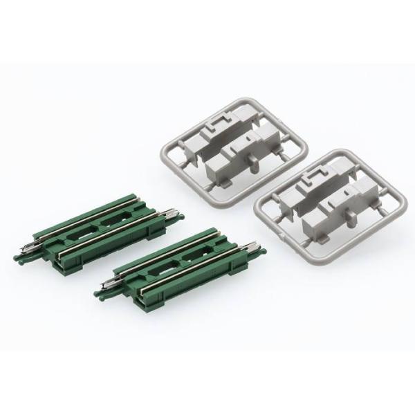 Nゲージ トラフガーダー橋S35 F 深緑 2本セット 鉄道模型 ジオラマ ストラクチャー 施設 建...