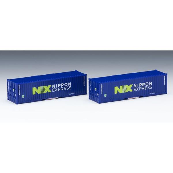 U46A-30000形コンテナ(NX 日本通運・ネイビー・2個入) トミーテック 3309