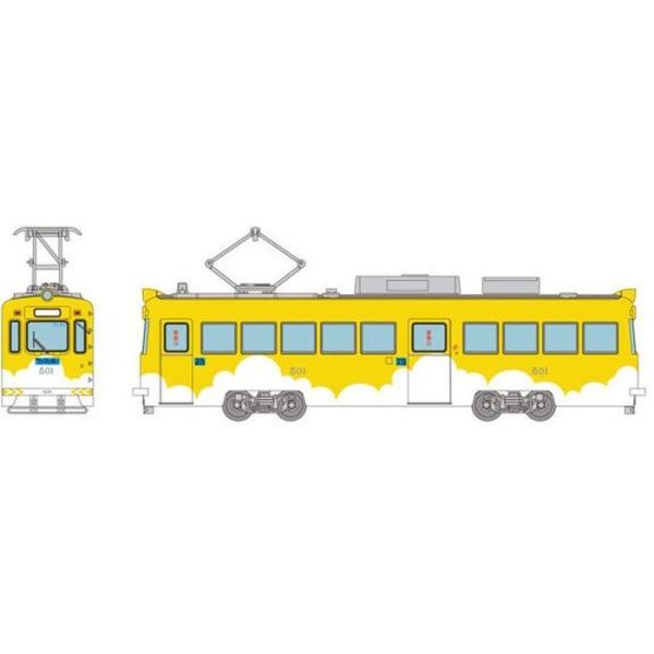 鉄道コレクション 鉄コレ 阪堺電車 モ501形 501号車 雲形イエロー 鉄道模型 TOMYTEC ...