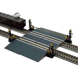 当店オリジナル！Nゲージ踏切情景3点セット No.01 江ノ電 車両＋レール