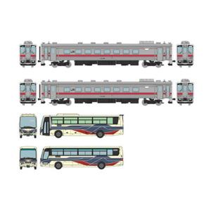鉄コレ 留萌本線 石狩沼田〜留萌 最終列車 4933D バスコレ