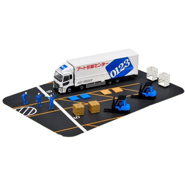 トラックコレクション 物流現場 ウィングバンセットC アート引越センター トミーテック 329572