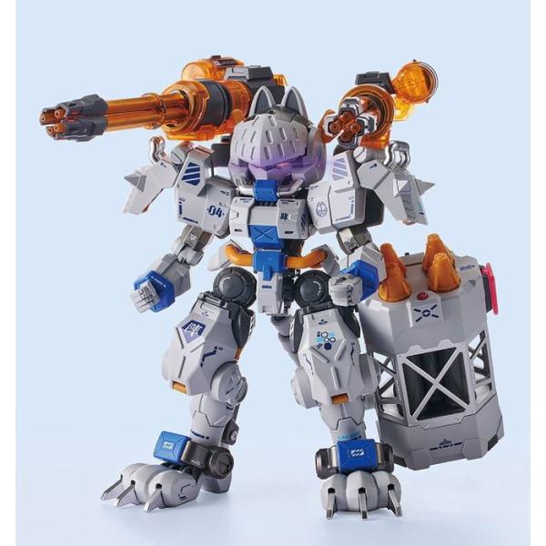 1/60 超高機動装甲・猫忍者 C.A.T-04 超重武装機動兵器 JIN プラモデル XIAOT ...